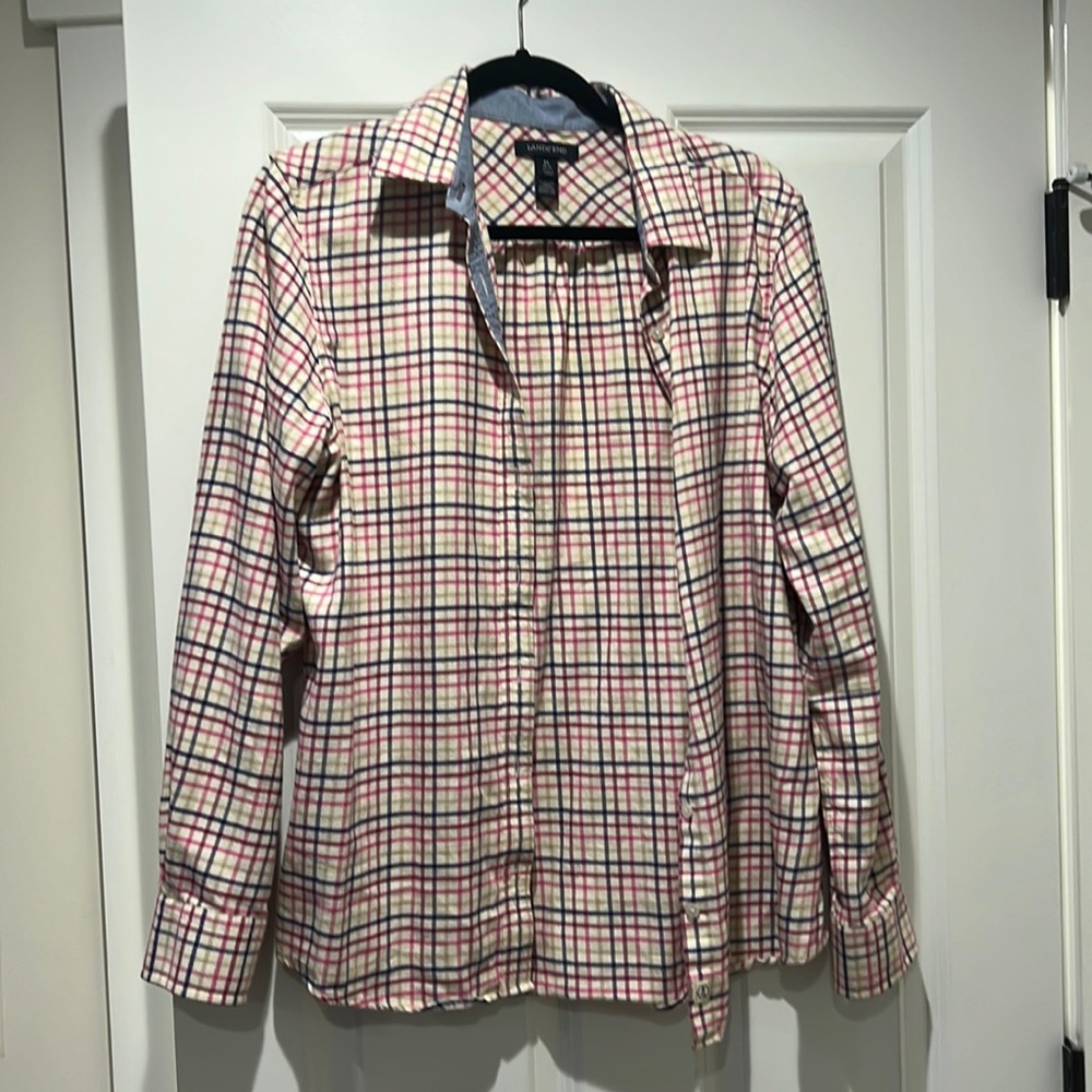 Lands End Woman’s M Flannel